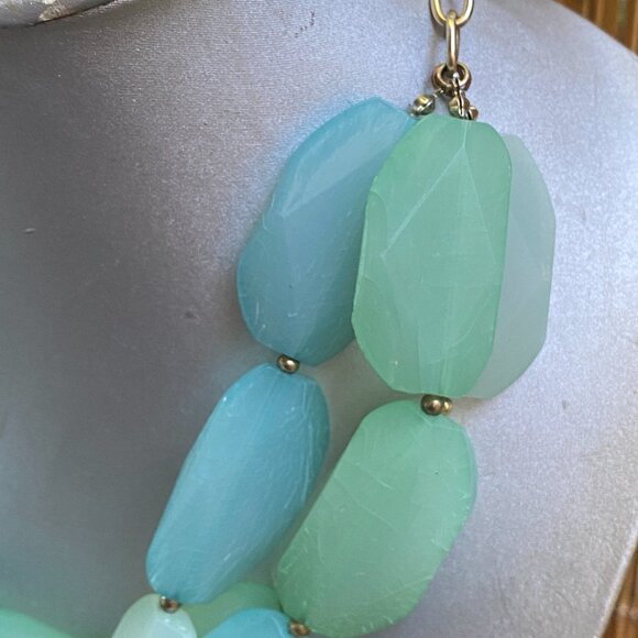 Y2k Chunky Faceted Beaded necklace - Picture 2 of 2